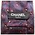 Chanel Silk Jacquard Diamond Pattern Tie Red Dark blue - view 3
