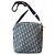 Bolso bandolera Christian Dior Trotter Monogram Blanco Azul - vista 5