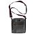 Borsa a tracolla Gucci Monogram GG Nero Rosso Blu Grigio - vista 3