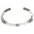 Bracciale rigido Bottega Veneta in argento