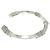 Bracciale rigido Bottega Veneta in argento - vista 3