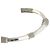 Bracciale rigido Bottega Veneta in argento - vista 5
