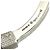 Bracciale rigido Bottega Veneta in argento - vista 6
