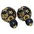 Orecchini Tribal da donna Christian Dior, J'A Ball Black Nero