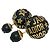 Orecchini Tribal da donna Christian Dior, J'A Ball Black Nero - vista 3