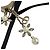 Charm per borsa Christian Dior Bloom in Ribbon - vista 5
