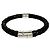 Bracciale in pelle Intrecciato da uomo Bottega Veneta