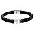 Bracciale in pelle Intrecciato da uomo Bottega Veneta - vista 2