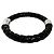 Bracciale in pelle Intrecciato da uomo Bottega Veneta - vista 3