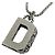 Collana con pendente Alphabet D unisex Gucci