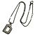 Collana con pendente Alphabet D unisex Gucci - vista 3