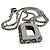 Collana con pendente Alphabet D unisex Gucci - vista 6