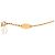Collana con pendente Louis Vuitton Essential V Chain D'oro - vista 5