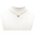 Collana con pendente Louis Vuitton Essential V Chain D'oro - vista 7