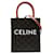 Céline Borsa Tote Mini Celine Triomphe Vertical Marrone  - vista 1