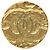 Spilla rotonda vintage Chanel Coco Mark D'oro