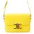 Céline Borsa a tracolla Celine Teen Triomphe in pelle Giallo