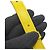 Céline Borsa a tracolla Celine Teen Triomphe in pelle Giallo - vista 14