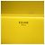Céline Borsa a tracolla Celine Teen Triomphe in pelle Giallo - vista 15
