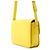 Céline Borsa a tracolla Celine Teen Triomphe in pelle Giallo - vista 2