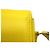 Céline Borsa a tracolla Celine Teen Triomphe in pelle Giallo - vista 9