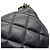 Borsa a tracolla Chanel in pelle di agnello nera Nero - vista 11
