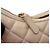 Borsa a Spalla con Catena Chanel Matelassé Small Hobo Beige - vista 10