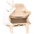 Borsa a tracolla con catena in pelle beige Chanel - vista 6