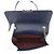 Borsa a tracolla con catena Chanel in pelle blu navy - vista 6