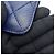 Borsa a tracolla con catena Chanel in pelle blu navy - vista 8