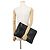 Clutch Chanel in pelle nera Nero - vista 4