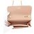 Pochette per telefono con catena Chanel Matelassé Coco Mark in agnello AP3047 Beige - vista 6