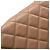 Pochette per telefono con catena Chanel Matelassé Coco Mark in agnello AP3047 Beige - vista 9