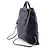 Zaino Chanel in pelle di vitello martellata blu navy - vista 2