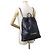 Zaino Chanel in pelle di vitello martellata blu navy - vista 4