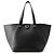 Gucci Jumbo GG Leder-Tote-Tasche Medium Schwarz