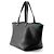 Gucci Jumbo GG Leder-Tote-Tasche Medium Schwarz - Ansicht 2