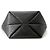 Gucci Jumbo GG Leder-Tote-Tasche Medium Schwarz - Ansicht 3