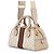 Borsa a mano Gucci Ophidia GG Supreme in pelle Beige - vista 2