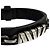 Bracciale charm in pelle e argento 925 da uomo Bottega Veneta Nero - vista 5