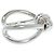 Knot Anello Nodo Argento di Bottega Veneta - vista 4