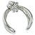 Knot Anello Nodo Argento di Bottega Veneta - vista 7