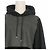 Balenciaga Colorblock Kapuzenpullover Schwarz Grau - Ansicht 6