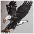 Balenciaga T-Shirt mit Eagle-Print Grau - Ansicht 6