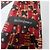 Yves Saint Laurent Geometric Silk Tie Black Red Golden - view 3