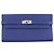 Hermès Hermes Kelly Long Wallet Blau