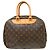 Borsa Louis Vuitton Deauville in tela Monogram 34 Marrone - vista 2