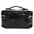 Chanel Vintage Timeless Beauty Case Patent Small Nero - vista 2