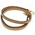 Louis Vuitton Bandouliere Leder 115 cm Beige - Ansicht 3