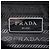 Borsa a Spalla con Catena Prada in Nylon Nero - vista 11
